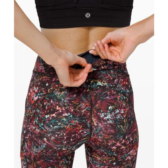 Lululemon Invigorate High-Rise Tight 25" In Foliage Overlay Multi Size 2 - Picture 5 of 10